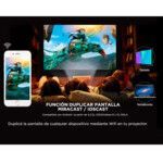  Proyector Full Hd WiFi Gadnic 5500 Lúmenes Portátil