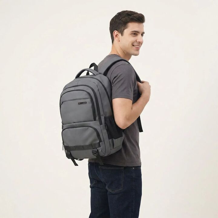 Mochila unicross portanotebook con candado de combinación y localizador bluetooth - Vista 5