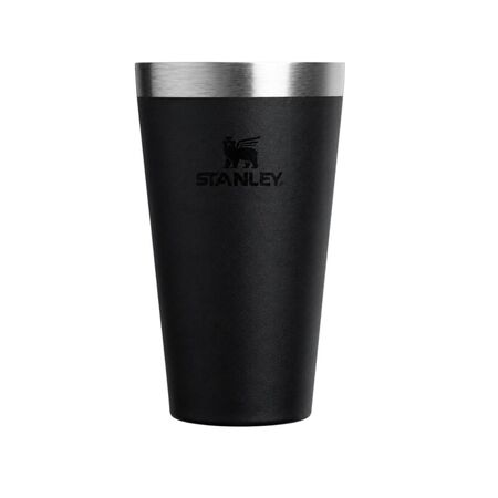 Vaso Stanley Pinta Stacking 473Ml - Black