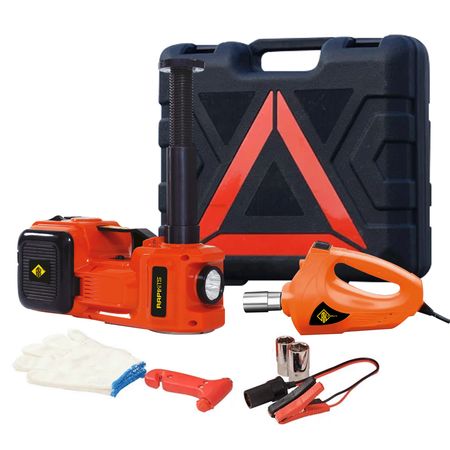 Gato Crique Llave Eléctrico 12v Auto Camioneta 5 Toneladas