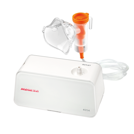 Nebulizador Pistón Magesa Silencioso Adulto Pediátrico 405A