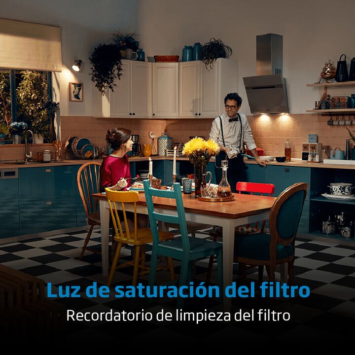 Campana T-Box Táctil Beko 90cm Acero Inoxidable Con Led - Vista 11