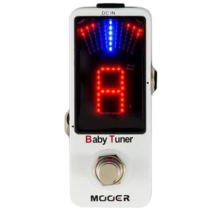 Mooer MTU1 Baby Tuner. Afinador de pedal para instrumento. Precisión compacta para tu setup