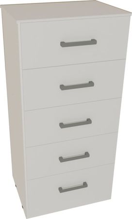 Chifoniers Muebles Orlandi 3422 5C 60Cm Blanco