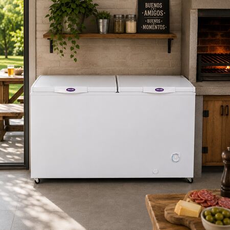 Freezer Horizontal Inelro Fih Inverter L Blanco