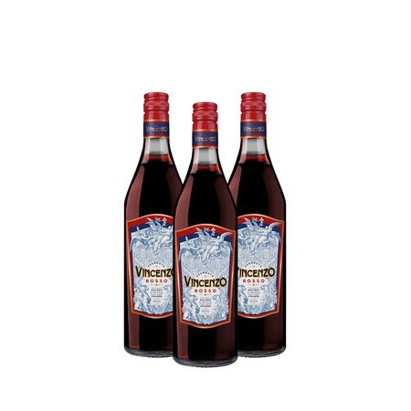 Aperitivo Vermouth Vincenzo Rosso 965 ml Caja x 3