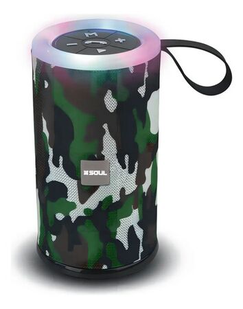 Parlante Soul Party Round Camo