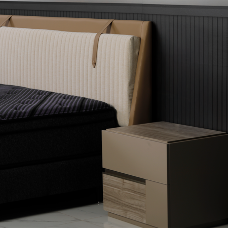 Set de Dormitorio Italiano Camila King