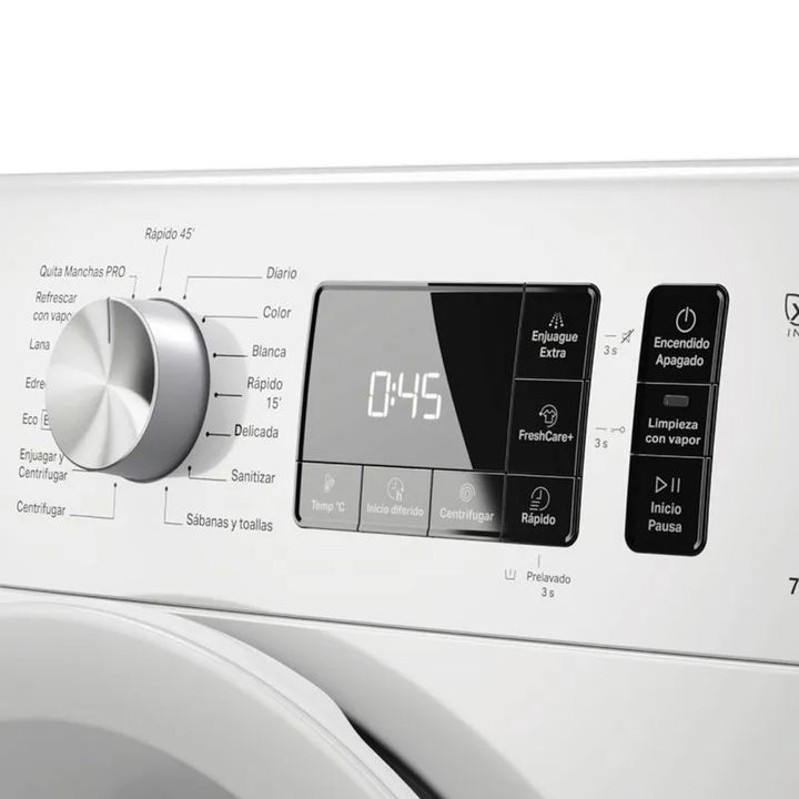 Lavarropas Whirlpool WNQ70 7 KG / 1200 RPM - Vista 4