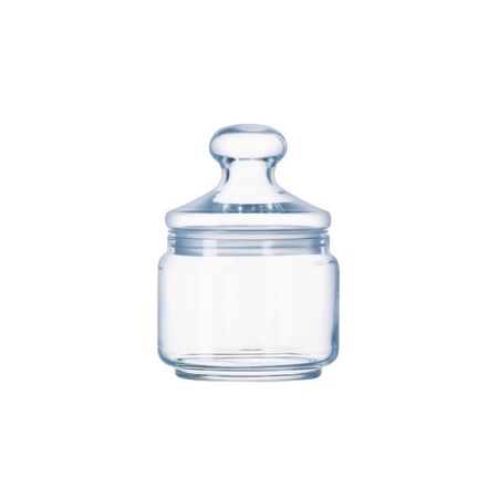 Frasco De Vidrio Con Tapa Luminarc Club 500 Ml Transparente