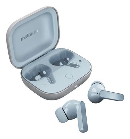 Auriculares Motorola Buds Tws Ilusion Blue
