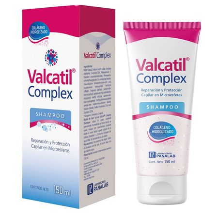 Shampoo Valcatil Complex Repara Pelo Dañado Y Protege 150ml
