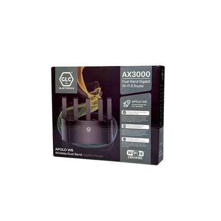 Router Wifi 6 Apolo W8 GCL Dual Band Ax3000 3 Puertos