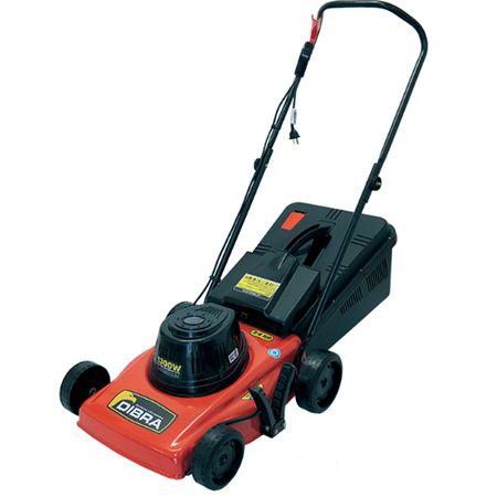 Cortadora De Césped Elect. Dibra 3/4 HP Con Recolector - 6 P.Corte R42e