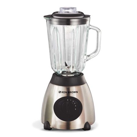 LICUADORA DE ACERO CON JARRA DE VIDRIO 1.5LTS KEN BROWN 800W KBL-800