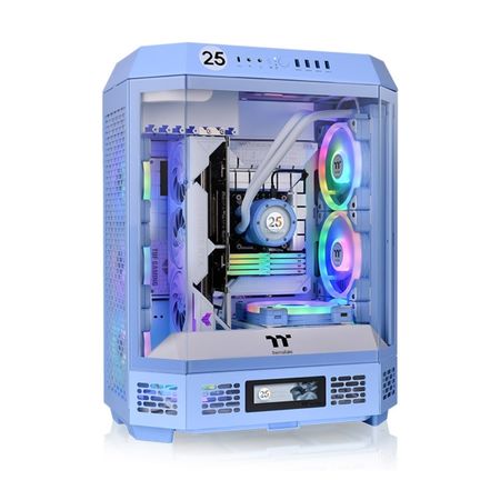 Gabinete TT The Tower 600 Mid-Tower TG x3 Fan x2 Hydrangea