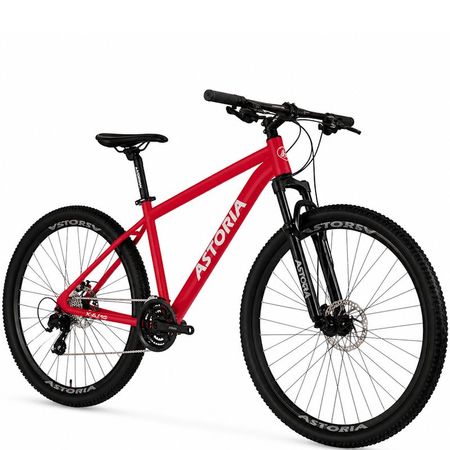 Bicicleta Mtb R29 Astoria Shimano 21v Cuadro Aluminio Red Talle M-17