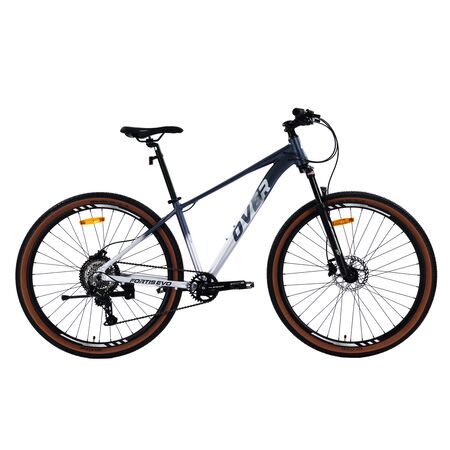 Bicicleta MTB OVERTECH Fortis EVO R29 Aluminio, 8 Velocidades, Frenos Hidráulicos, Con suspensión
