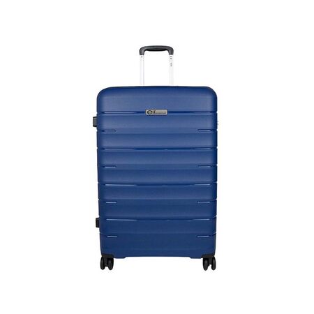 VALIJA RIGIDA MEDIANA DE VIAJE ELF AZUL