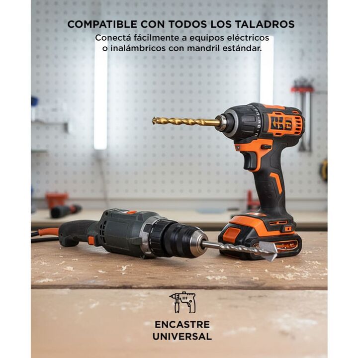 Juego de Mechas Para Taladro Gadnic DL246 246 brocas - Vista 5