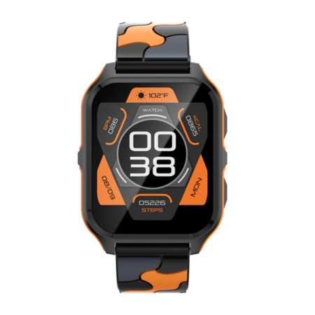 SMARTWATCH P73 BRAND ORANGE BLACK CAMUFLAGE (COP73OB)