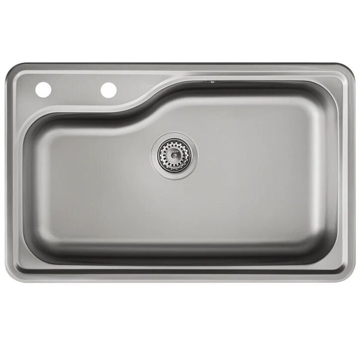 Pileta de Cocina Vesta Simple 800E Mi Pileta - Vista 3