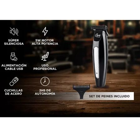 Máquina de Cortar Pelo Gadnic T900 Patillera Uso Profesional