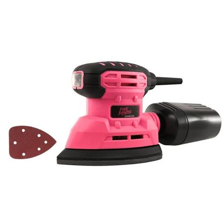 Lijadora Orbital Delta 140X80Mm Dowen Pagio Pink