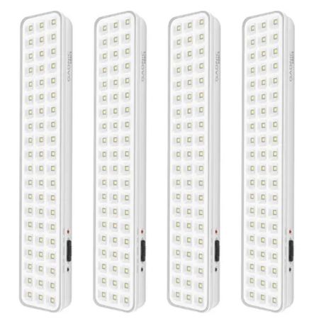 Luz de Emergencia Gadnic Tools L60 Kit x4 60 Led Alta Luminosidad 6500K