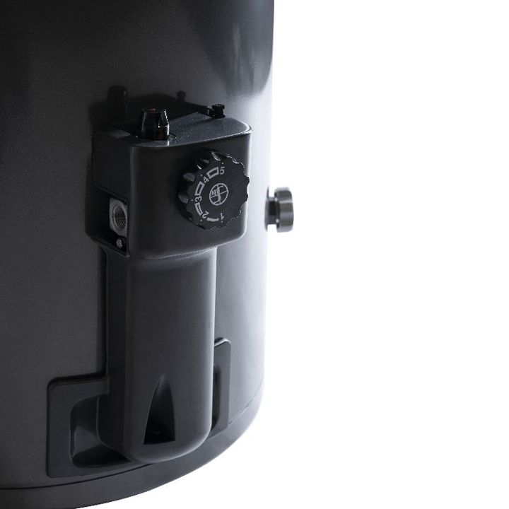 Termotanque Rheem 120L Gn Gris De Pie Conexion Superior - Vista 3