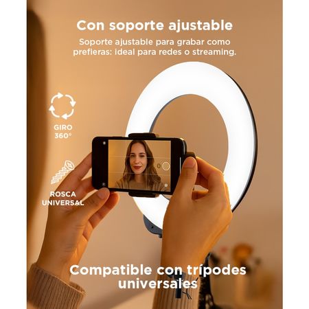 Aro Iluminador Led Gadnic 36cm 14"