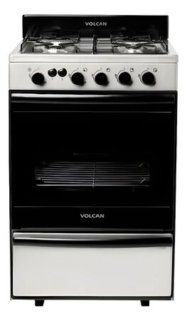 Cocina Volcan 87673VM de Gas Multigas 4 Hornallas y Encendido Electrónico