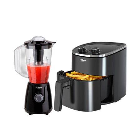 Combo Freidora Liliana 1400W 3.7L + Licuadora Liliana Licuapic 500W 1.5L