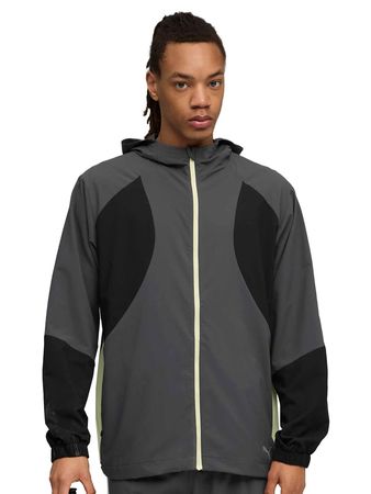 Campera Puma Run Ultraweave Hombre Running Gris