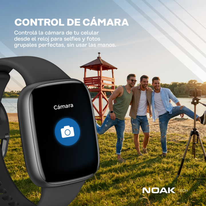 Smartwatch Noak A20 Vision 1.85" Amoled 3ATM - Vista 7