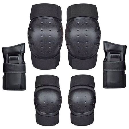 Kit de Protectores Para Patinaje Gadnic Protección Rodillera Codera Muñequeras