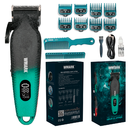 Cortadora de Pelo Inalam Display Led 7500 Rpm Wmark Ng-7005