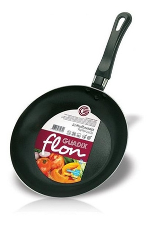 Sarten De Teflon Guadix 24cm Antiadherente Negro