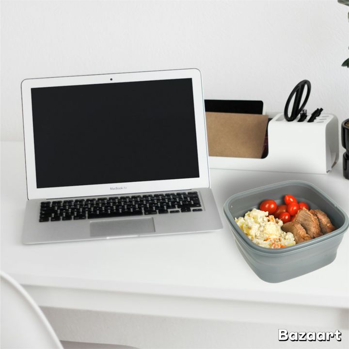 Lunchera Vianda Taper Hermetico Silicona Plegable Aston - Vista 3