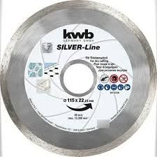 Disco Einhell de Corte Diamante Silver-Line 115mm x 22,23mm