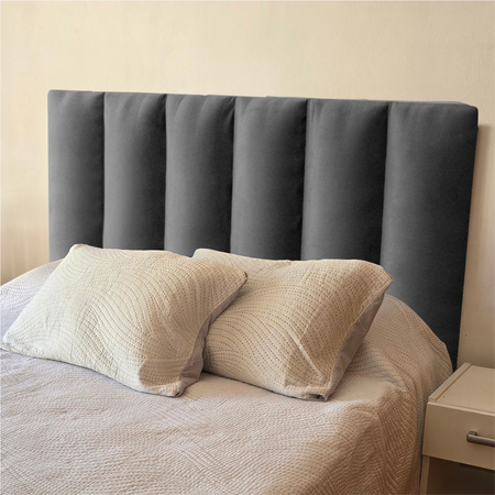 Respaldo de cama 1 plaz y media (100x120 cm) modelo canelon
