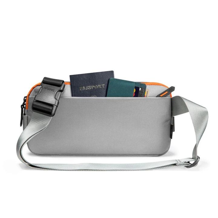 Bandolera Tomtoc Explorer-T21 3L Gris Espacial - Vista 3