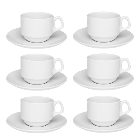 Gastronomica - Tazas De Te 200Cc X 6 - Oxford