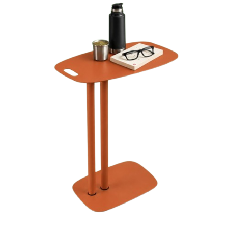 Mesa de Arrime XL Iron DS Home Multiuso Terracota