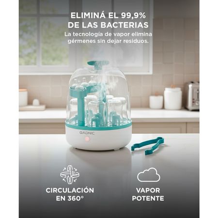 Esterilizador de Mamaderas Mawe By Gadnic Eléctrico A Vapor 