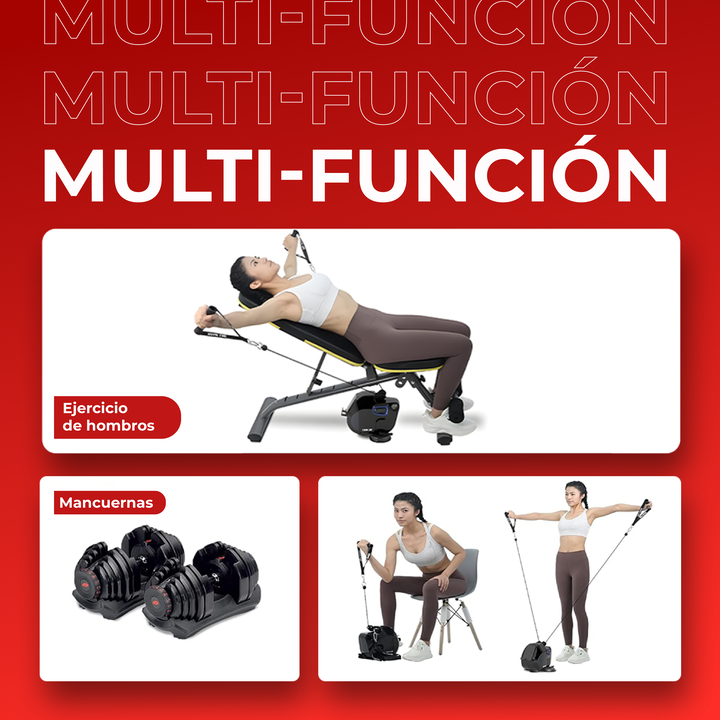 Ejercitador Entrenamiento Fuerza Poleas Core Master Melfit - Vista 9