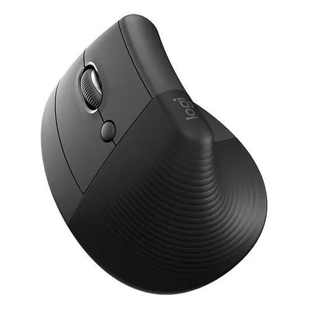 Mouse Logitech Lift Vertical Zurdo Black Wireless 2.4GHz Bluetooth