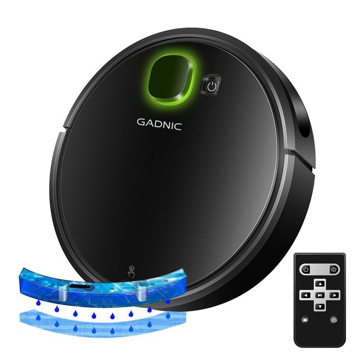 Aspiradora Robot Gadnic Potente Succión Sensor Anti Caídas Filtro HEPA Lavable Depósito Extraíble - Vista 1