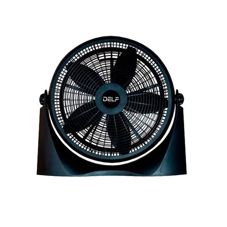 Ventilador Turbo Delf 20" Negro