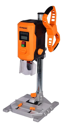 Taladro Banco Digital 13mm Lusqtoff Tbl710-9d Variable 230w Naranja